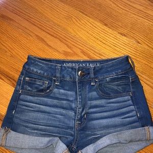 American Eagle High Rise Shorts